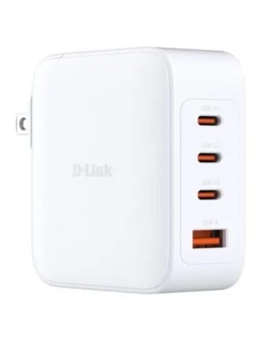 D-Link DCF-141 GaN 140 W 3x USB-C 1x USB-A Carga Rápida Blanco