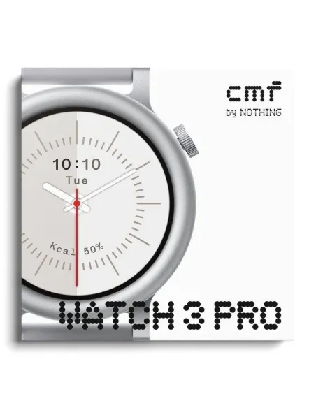 Smartwatch Nothing Watch 3 Pro Gris Claro
