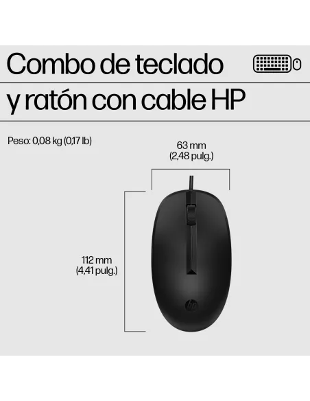 Teclado HP 225 Negro