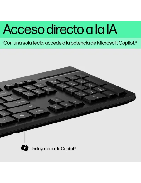 Teclado HP 225 Negro