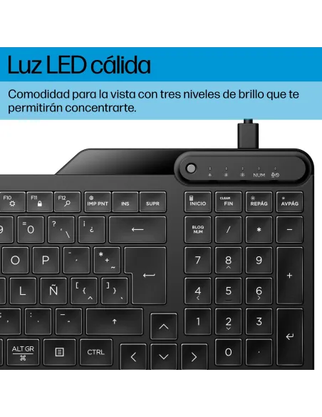 Teclado HP 405 Negro