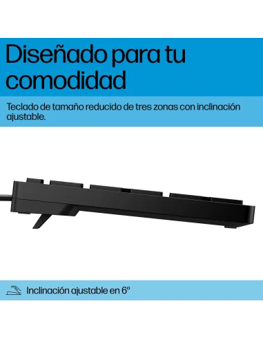 Teclado HP 320K Negro