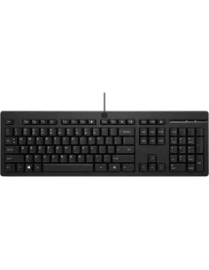 HP 125 G2 Negro Teclado con cable USB-1403993