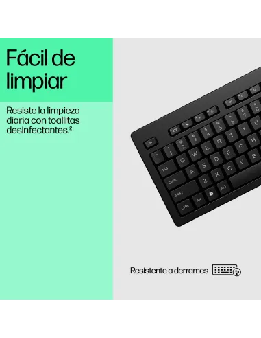 Teclado HP 125 G2 Negro