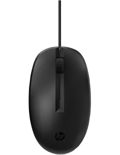 HP 125 Negro Óptico con cable Ambidiestro 3 botones USB-A-1403978