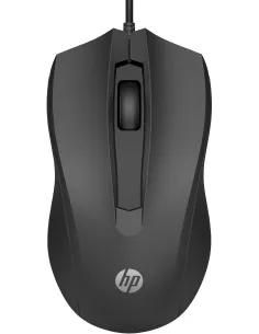 HP Wired Mouse 105 Negro Óptico Ambidextro 1600 DPI USB Tipo A-1403977