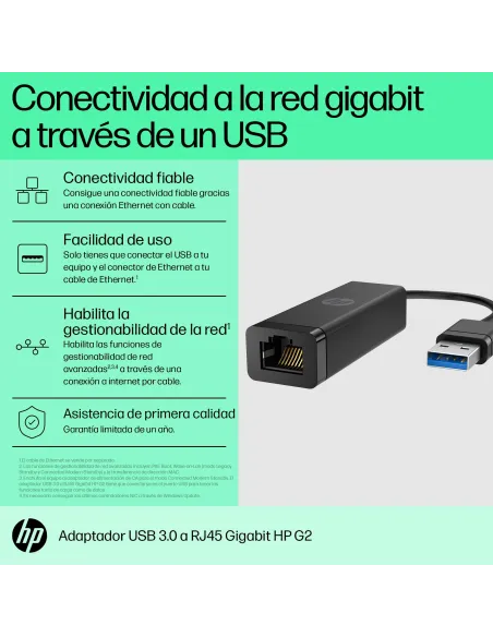 Adaptador USB HP 4Z7Z7AA