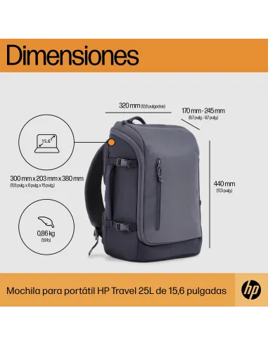Maletín HP Travel 25L 6H2D8AA
