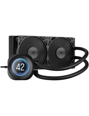 Nautilus 240RS LCD Negro Kit de Refrigeración Líquida 240mm y 2 Ventiladores IPS