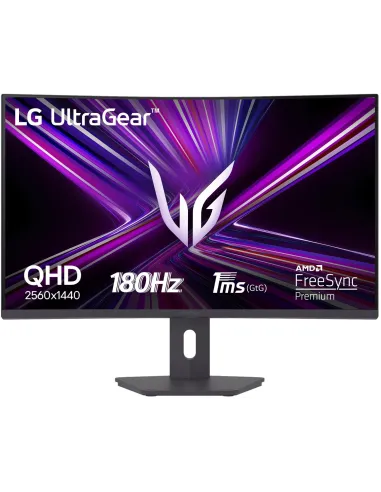LG 32G600A-B 32" Quad HD 180Hz VA Curvo 1ms FreeSync Premium HDR10