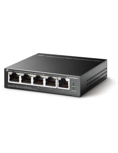 TP-Link TL-SG1005LP Switch PoE L2 5 Puertos Gigabit Ethernet