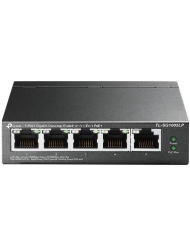 TP-Link TL-SG1005LP Switch PoE L2 5 Puertos Gigabit Ethernet