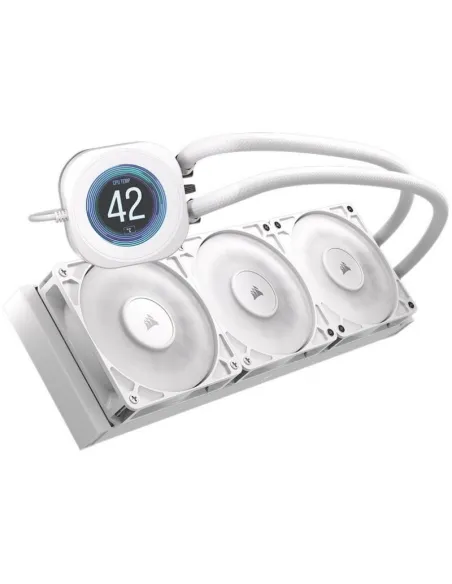 Refrigeración Liquida Corsair Nautilus 360 RS LCD Blanca
