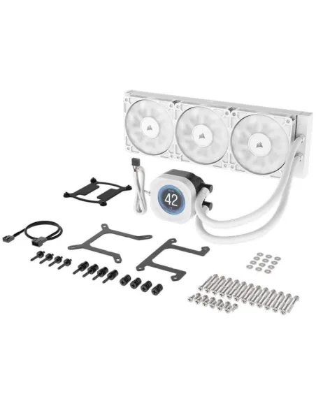 Refrigeración Liquida Corsair Nautilus 360 RS LCD Blanca