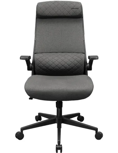 Cougar STRYDER Gris Ergonómica Híbrida con Respaldo Inclinable