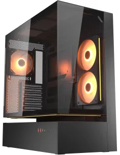 Cougar CFV235 Negro Torre con Estructura de Ventilación Central Flotante