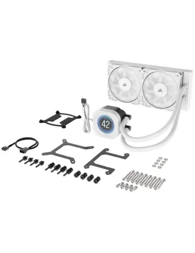 Refrigeración Líquida Corsair Nautilus 240RS LCD Blanca