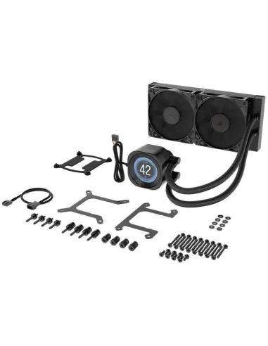 Refrigeración Líquida Corsair Nautilus 240RS LCD Negro