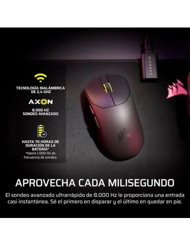 Ratón Gaming Corsair Sabre v2 Pro Ultralight Wireless Blanco