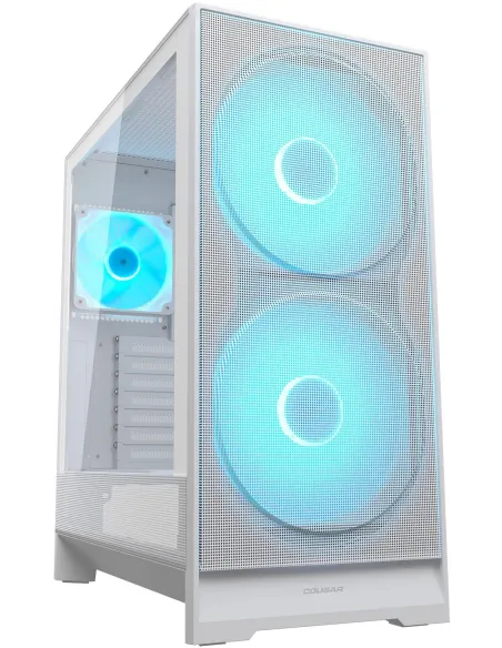 Cougar Airface 180 Blanco Torre ATX Cristal Templado 3.0
