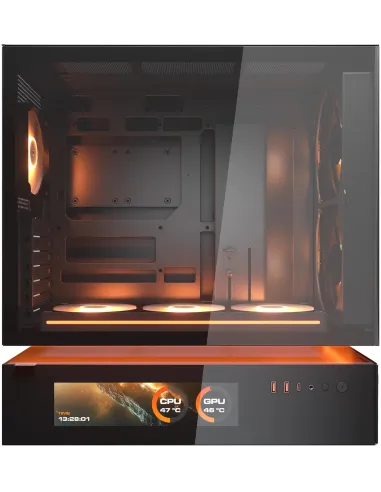 Torre Cougar CFV235 Mesh Vision Negro