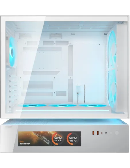 Torre Cougar CFV235 Mesh Vision Blanco