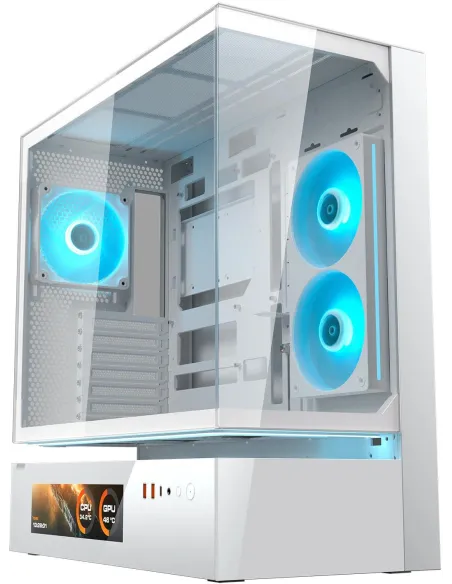 CougarCFV235 Vision Blanco con Panel LCD TFT IPS de 9,16”