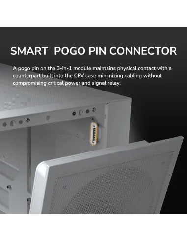 Caja semitorre PC Cougar CFV235 Mesh Negro