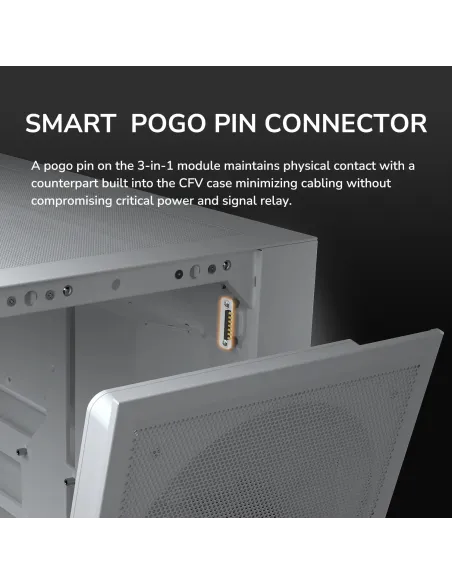 Caja semitorre PC Cougar CFV235 Mesh Negro