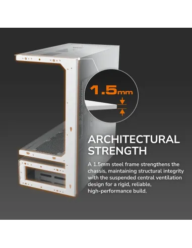 Caja semitorre PC Cougar CFV235 Mesh Negro