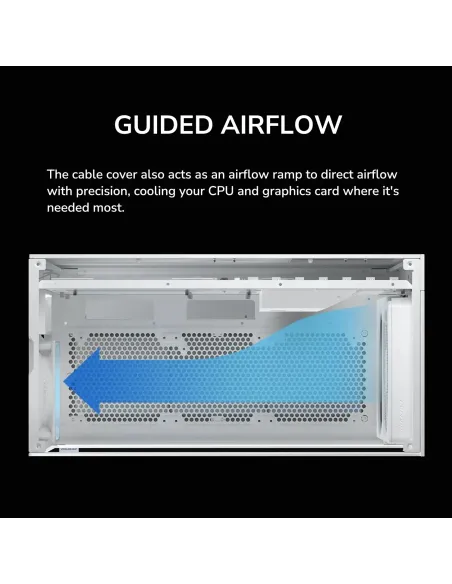 Caja semitorre PC Cougar CFV235 Mesh Negro