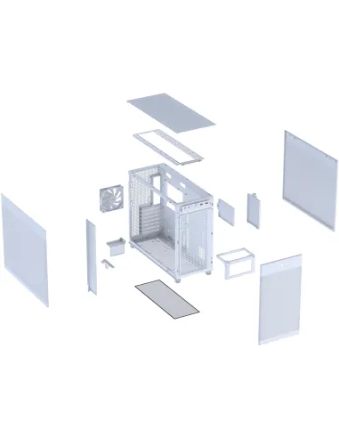 Torre Asus PRIME AP303 Mesh Blanca