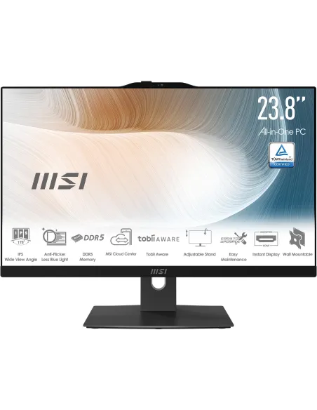 MSI Modern AM242TP 2M-2233XEU Intel Core i5-120U/16GB/512GB SSD/23.8" Táctil FreeDOS