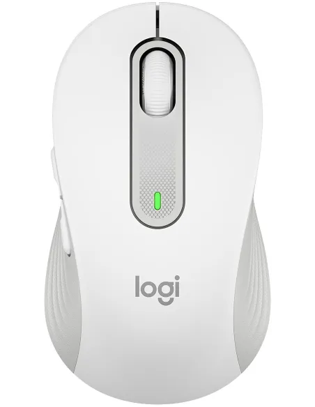 Logitech Signature M650 Blanco Ratón Bluetooth para Manos Pequeñas a Medianas