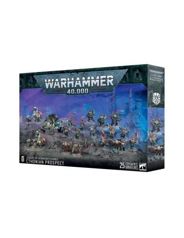 Fuerza de batalla Ligas de los Votann Prospección Cthoniana