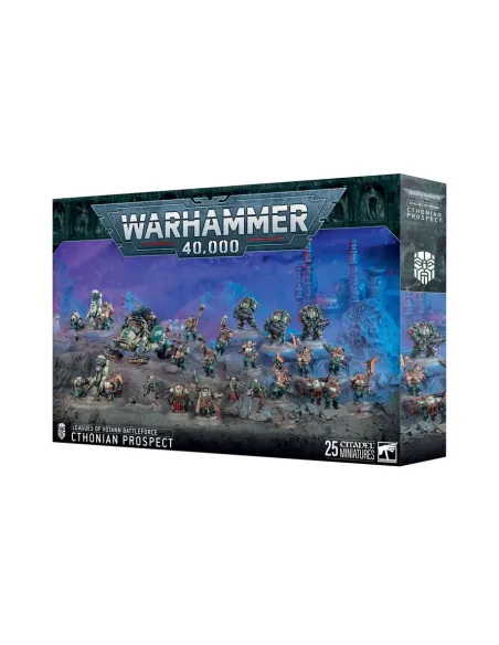 Fuerza de batalla Ligas de los Votann Prospección Cthoniana