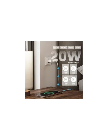 Cargador de Smartphone Ewent EW1318