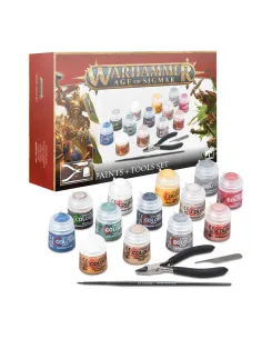 Warhammer Age of Sigmar: Pinturas + set de herramientas-87404