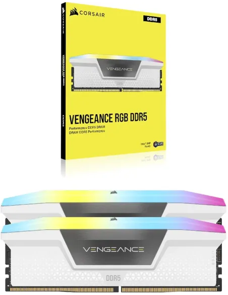 Memoria RAM Corsair VENGEANCE RGB DDR5 CMH32GX5M2X7200C34W