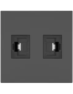 Kramer MD2RJ45-B Compatible con Todas las Cajas Acústicas Kramer-1397307