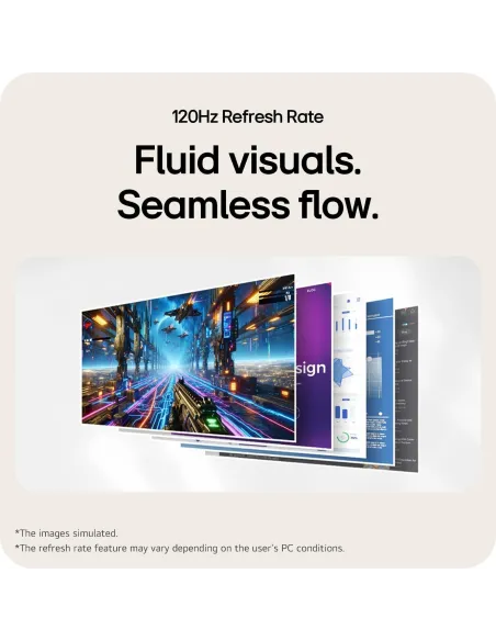 Monitor LG 24U411A-B 23.8" IPS FHD 120Hz HDR10