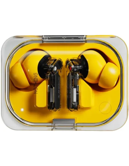 Nothing Ear (a) Auriculares Transparente/Amarillo Bluetooth con Cancelación Activa de Ruido