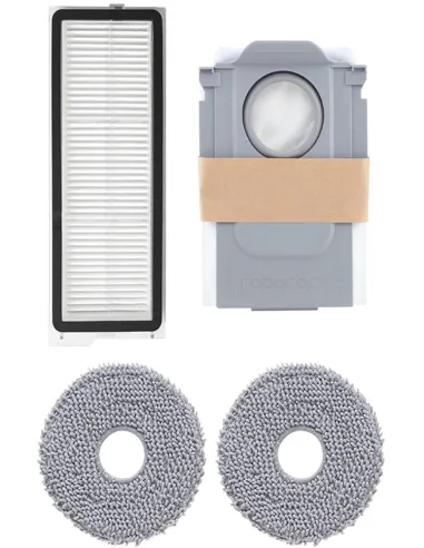 Robot Aspirador Fregasuelos Roborock Qrevo Edge 5V1 Negro