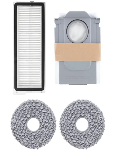 Robot Aspirador Fregasuelos Roborock Qrevo Edge 5V1 Negro