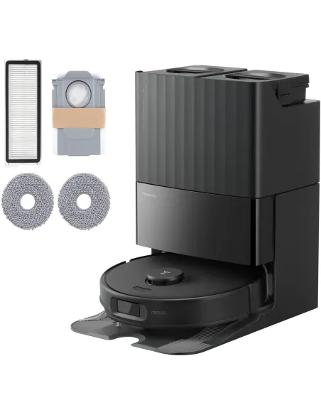 Robot Aspirador Fregasuelos Roborock Qrevo Edge 5V1 Negro