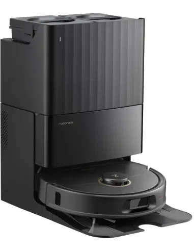 Roborock Qrevo 5AE Negro Robot Aspirador y Friegasuelos con Base de Autovaciado