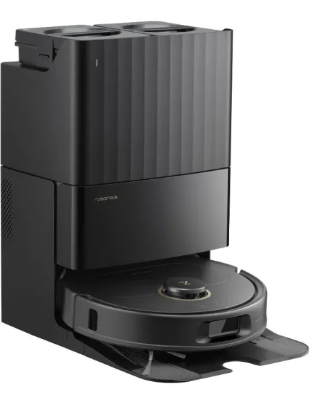 Roborock Qrevo 5AE Negro Robot Aspirador y Friegasuelos con Base de Autovaciado