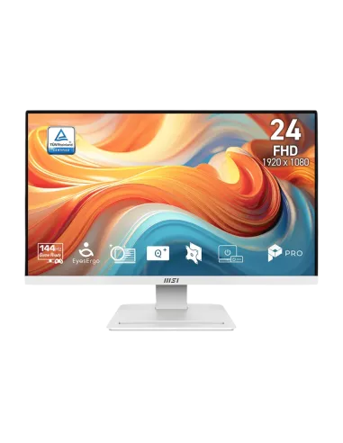 MSI PRO MP241W E14V Blanco FullHD 144 Hz Adaptive-Sync HDR Ready
