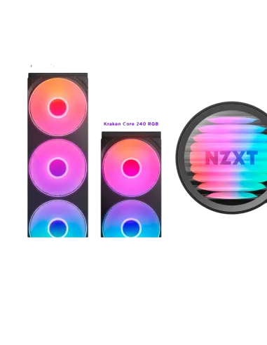 Refrigeración líquida NZXT Kraken Core 360 RGB negra