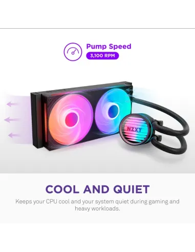 Refrigeración líquida NZXT Kraken Core 360 RGB negra